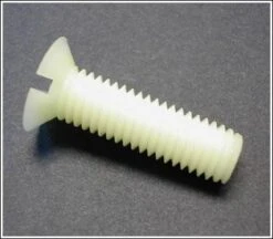 M3x12 Mm Countersunk Slot End Nylon Screws (5)